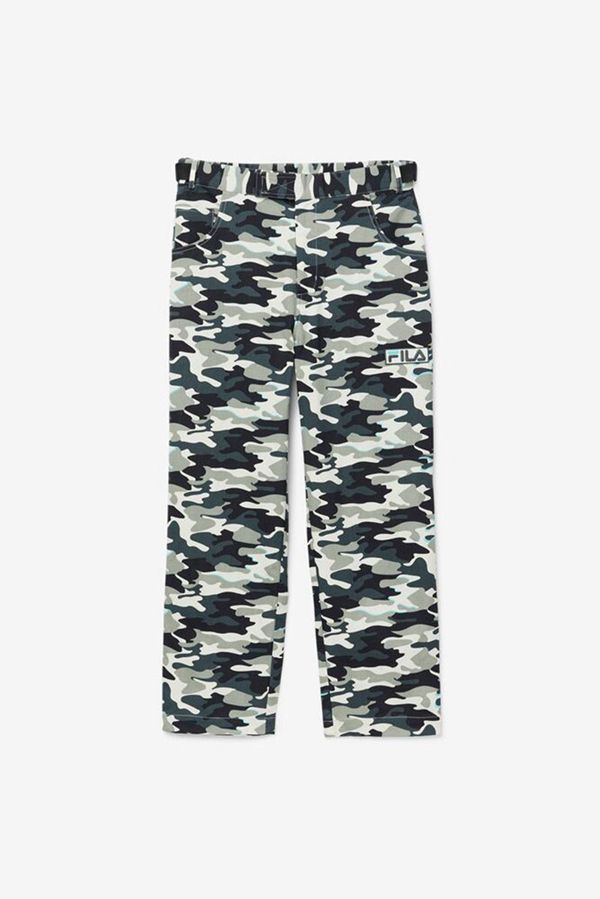 Fila Brigade Camo Men's Pants - Black,NZ 580-78239